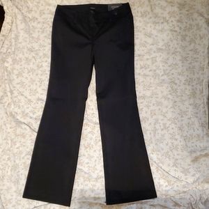 Ann Taylor Black Modern Boot Leg Pant, Size 4